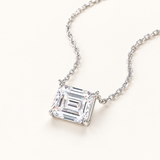 Isabelle Emerald Moissanite Necklace