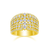 Lune Sculpted Statement Band (with GRA certificate)