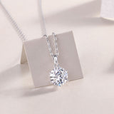 Clara Solitaire Necklace