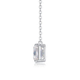 Isabelle Emerald Moissanite Necklace