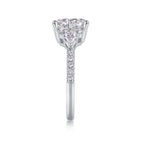 Serena Three Stone Ring (with GRA certificate)