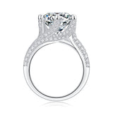 Celeste Round Moissanite Ring (with GRA certificate)