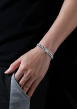 Adrien Moissanite Curb Bracelet