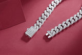 Adrien Moissanite Curb Bracelet