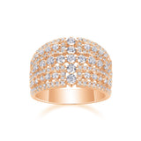 Lune Sculpted Statement Band (with GRA certificate)