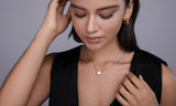 Isabelle Emerald Moissanite Necklace