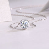 Amelie Bezel Necklace