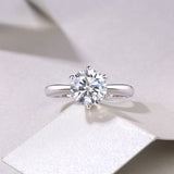 Aurelia 6-Prong Solitaire Ring (with GRA certificate)