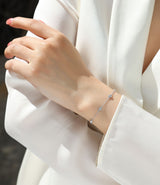 Solene Moissanite Station Bracelet