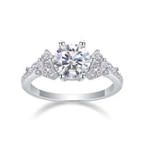 Serena Three Stone Ring (with GRA certificate)
